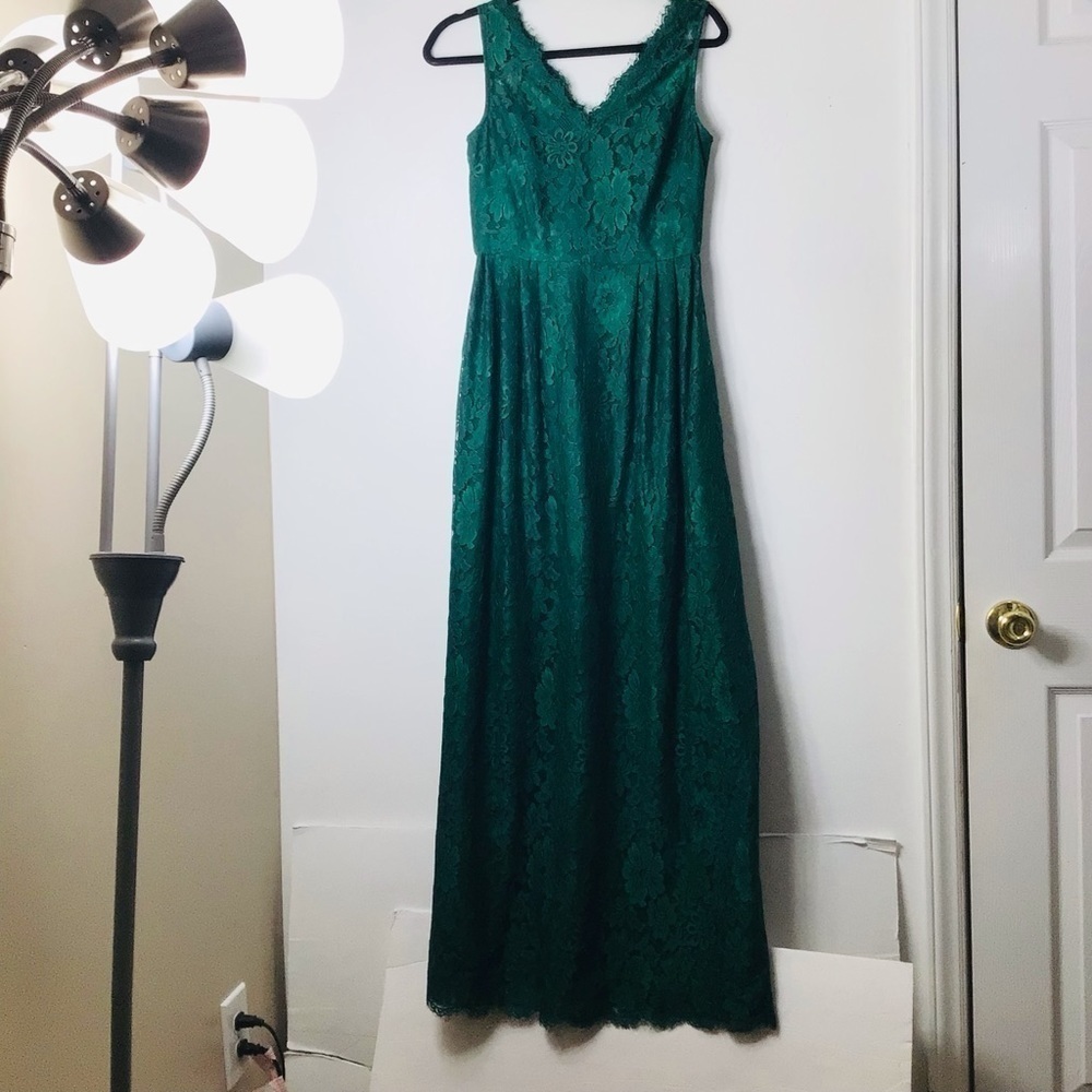 Weddington Way 4 Formal Lace Dress Green
